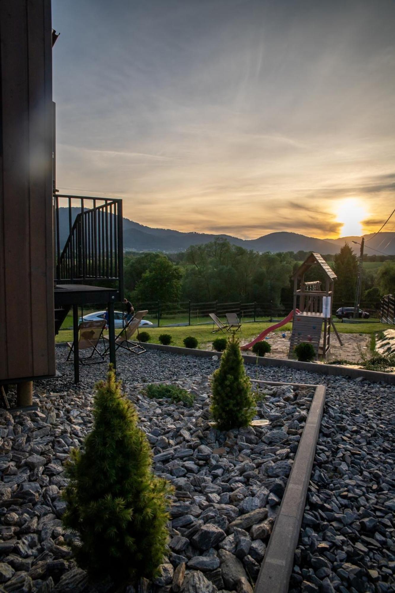 Beskid Sielski - Klimatyczne Domki W Lipowej Z Widokiem Na Gory I Sauna - Dream Apart เชอวีซ ภายนอก รูปภาพ
